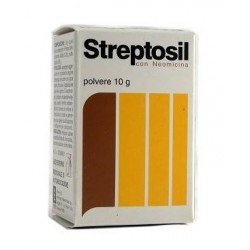 Streptosil Polvere Con Neomicina Per Infezioni Cutanee 10 G - Altri disturbi - 023589031 - Streptosil - € 8,50