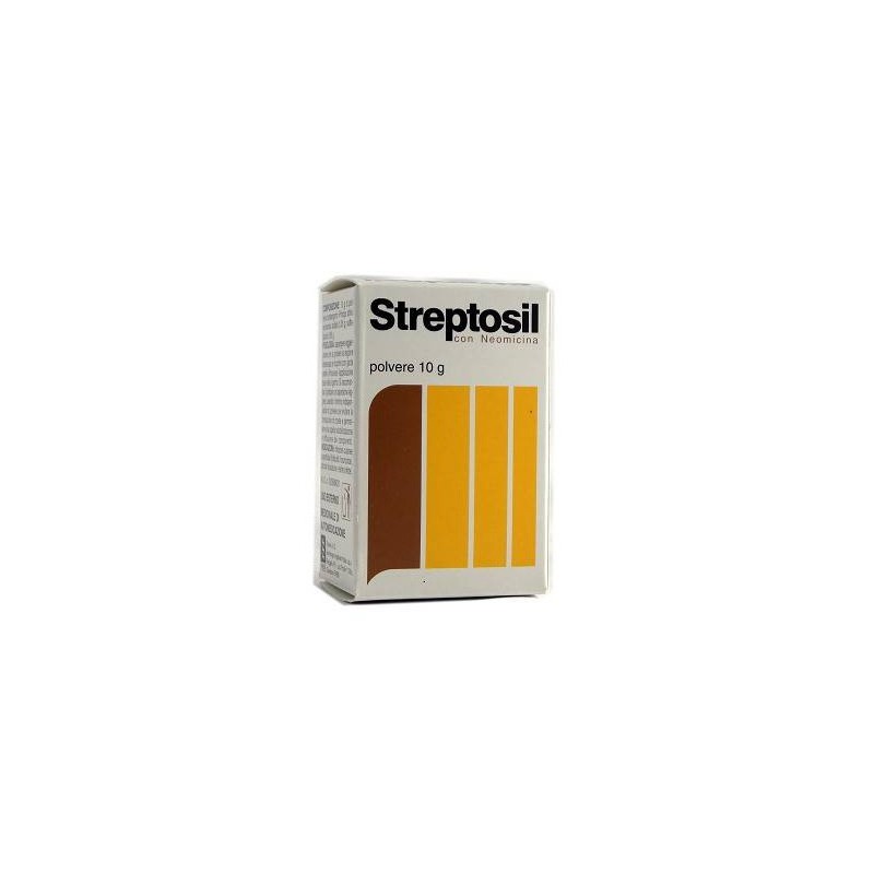 Streptosil Polvere Con Neomicina Per Infezioni Cutanee 10 G - Altri disturbi - 023589031 - Streptosil - € 8,61