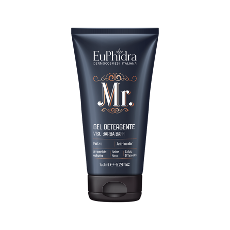 Zeta Farmaceutici Euphidra Mr Detergente Viso Barba Baffi 150 Ml Euphidra - 1 Zeta Farmaceutici Euphidra Mr Detergente Viso Barba Baffi 150 Ml Euphidra - 1