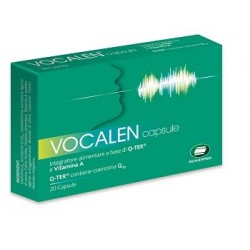 Scharper Vocalen 20 Capsule - Prodotti fitoterapici per raffreddore, tosse e mal di gola - 920974286 - Scharper - € 17,68