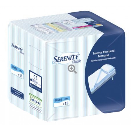Traversa Serenity Classic Traversa Super 60x60 Cm 30 Pezzi Serenity - 1 Traversa Serenity Classic Traversa Super 60x60 Cm 30 Pezzi Serenity - 1