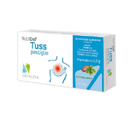 Nutrileya Nutridef Tuss Sugar Free Pino Mugo 20 Pastiglie Nutrileya - 1 Nutrileya Nutridef Tuss Sugar Free Pino Mugo 20 Pastiglie Nutrileya - 1