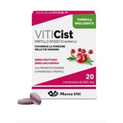 Marco Viti Farmaceutici Viticist Mirtillo 20 Compresse Rivestite Marco Viti - 1