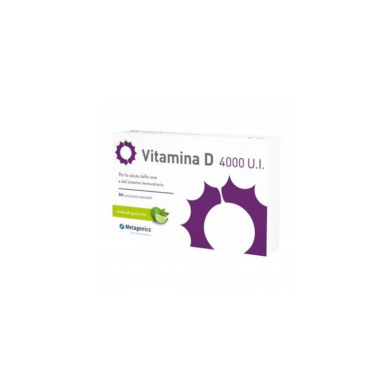 Metagenics Belgium Bvba Vitamina D 4000ui 84 Compresse - Alimentazione e integratori - 980682266 - Metagenics - € 16,36