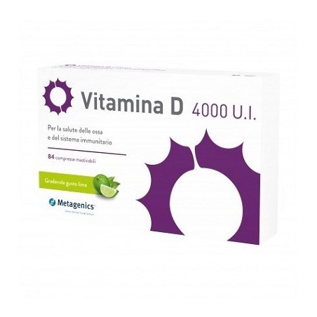 Metagenics Belgium Bvba Vitamina D 4000ui 84 Compresse - Alimentazione e integratori - 980682266 - Metagenics - € 16,36