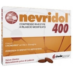 Nevridol 400 Integratore Antiossidante 40 Compresse Rilascio Modificato - Integratori per sistema nervoso - 942311958 - Nevri...