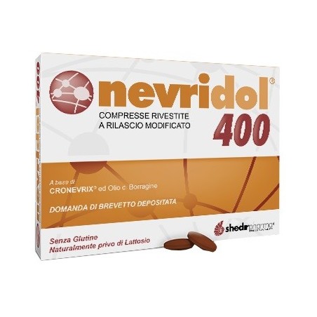 Nevridol 400 Integratore Antiossidante 40 Compresse Rilascio Modificato - Integratori per sistema nervoso - 942311958 - Nevri...