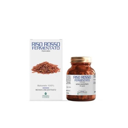 Riso Rosso Fermentato 50 Capsule Promopharma - 1 Riso Rosso Fermentato 50 Capsule Promopharma - 1