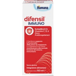 Humana Difensil Immuno Integratore Difese Immunitarie 150 Ml - Integratori per difese immunitarie - 934299773 - Humana - € 18,98