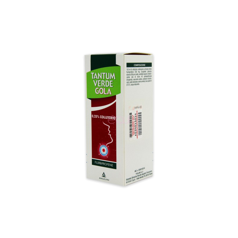 Tantum Verde Gola 250 Mg/100 Ml Mal Di Gola 160 Ml - Farmaci per mal di gola - 034015014 - Tantum Verde - € 7,69