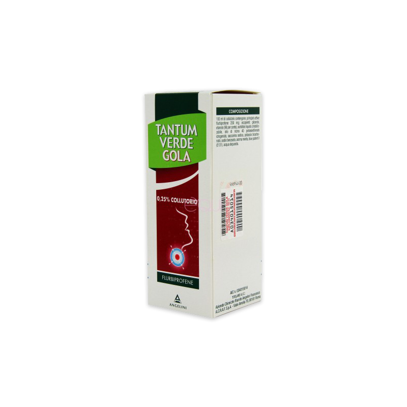 Tantum Verde Gola 250 Mg/100 Ml Mal Di Gola 160 Ml - Farmaci per mal di gola - 034015014 - Tantum Verde - € 7,67