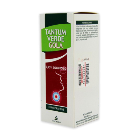 Tantum Verde Gola 250 Mg/100 Ml Mal Di Gola 160 Ml - Farmaci per mal di gola - 034015014 - Tantum Verde - € 7,69