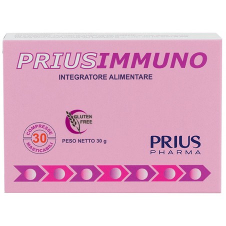 Priusimmuno 30 Compresse Masticabili Prius Pharma - 1 Priusimmuno 30 Compresse Masticabili Prius Pharma - 1