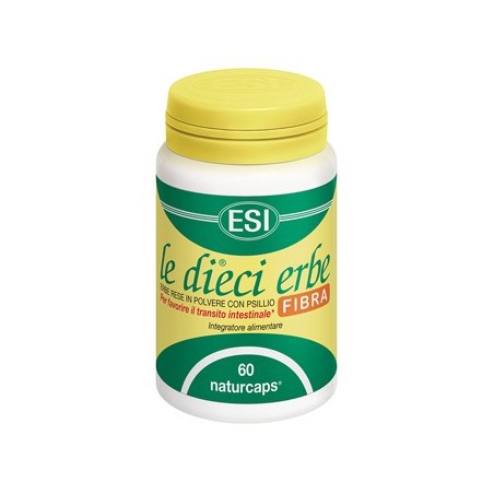 Esi Le Dieci Erbe Fibra 60 Naturcaps - Integratori per regolarità intestinale e stitichezza - 974851899 - Esi - € 8,88