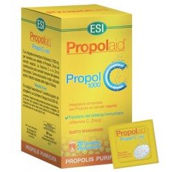 Propolaid Propol C 1000 Mg - 20 Tavolette Effervescenti - Integratori per difese immunitarie - 927291272 - Propolaid - € 8,92