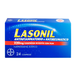Bayer Lasonil Antinfiammatorio E Antireumatico 220 Mg 24 Compresse Rivestite Con Film - Farmaci per dolori muscolari e artico...