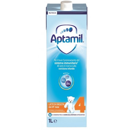 Danone Nutricia Soc. Ben. Aptamil 4 Latte 1000 Ml - Latte in polvere e liquido per neonati - 974476970 - Aptamil - € 3,20