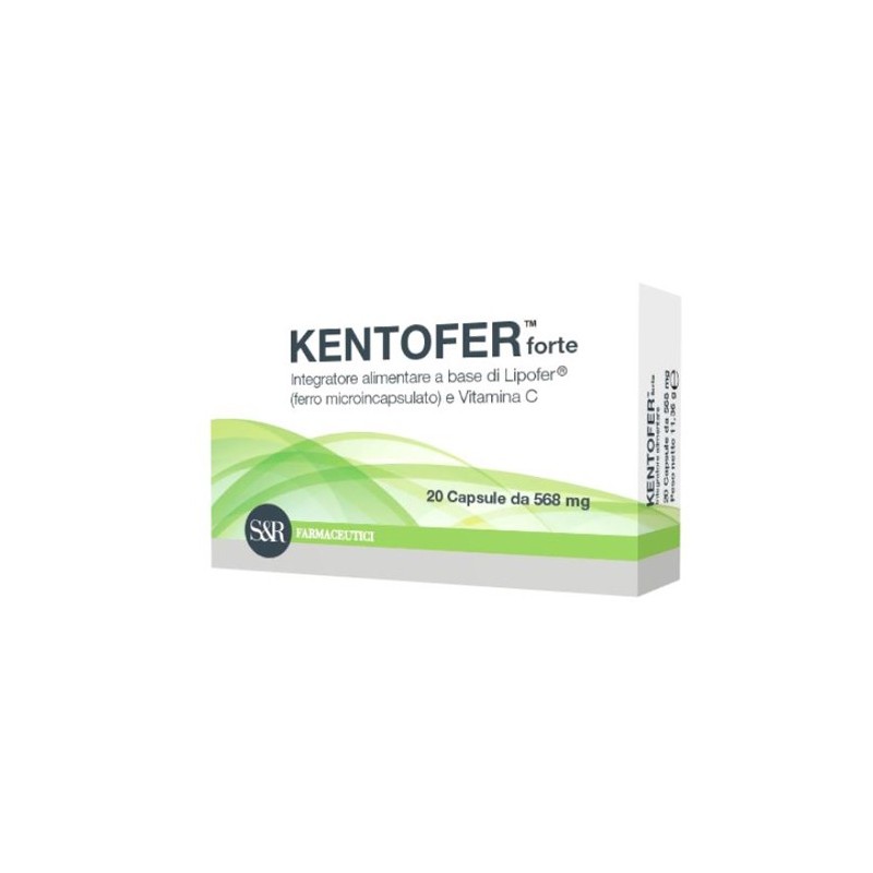 Kentofer Forte Immunità con Ferro e Vitamina C 20 Capsule S&r Farmaceutici - 1