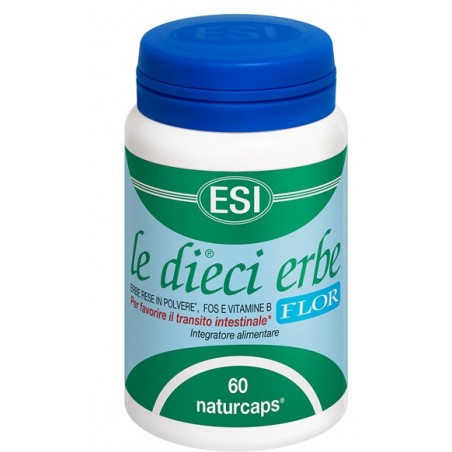 Esi Le Dieci Erbe Flor Integratore Per Funzioni Intestinali 60 Capsule Esi - 1 Esi Le Dieci Erbe Flor Integratore Per Funzioni Intestinali 60 Capsule Esi - 1