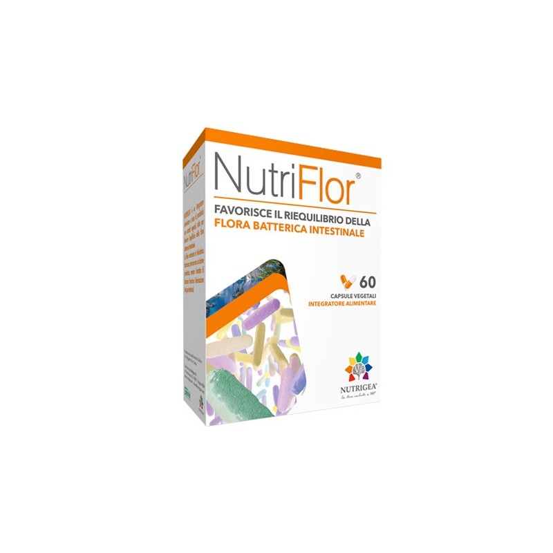 Nutrigea Nutriflor 60 Capsule - Integratori di fermenti lattici - 924784933 - Nutrigea - € 19,58