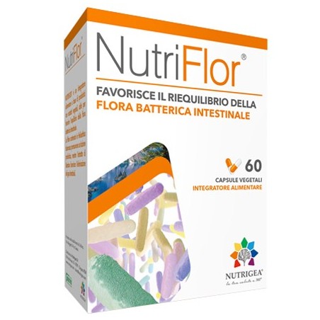Nutrigea Nutriflor 60 Capsule - Integratori di fermenti lattici - 924784933 - Nutrigea - € 19,55