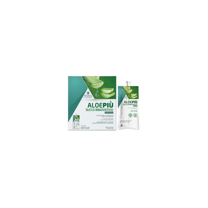 Aloe Vera Fresh Juice Succo Puro 10 Stick Promopharma - 1