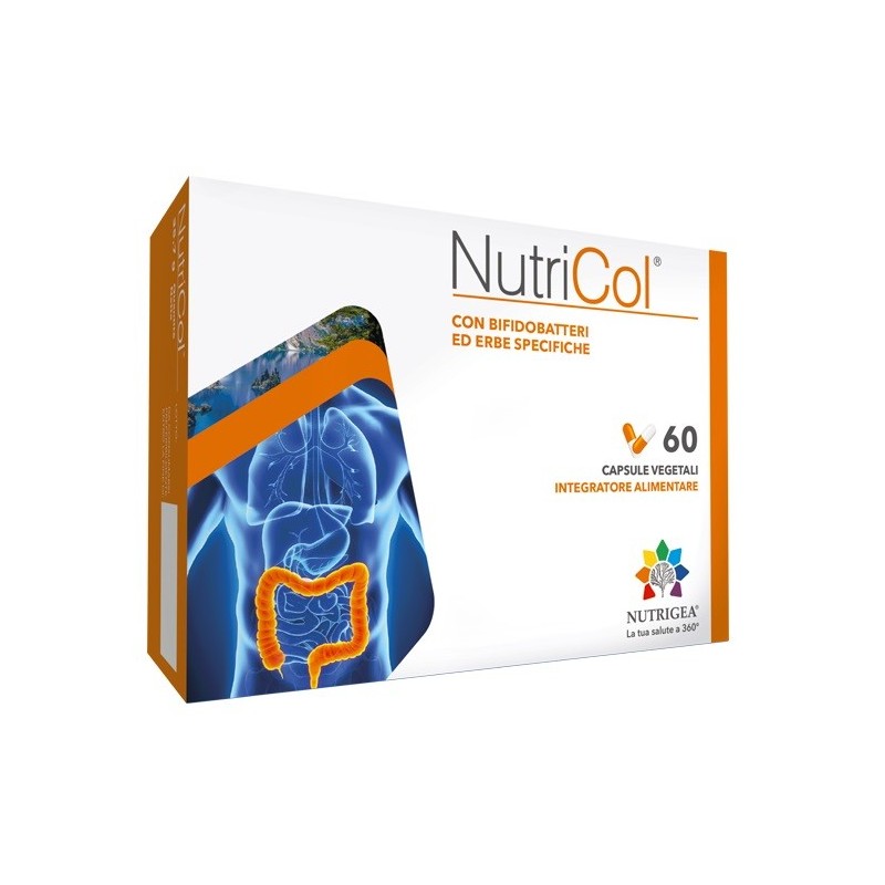 Nutricol Integratore Per Equilibrio Gastrointestinale 60 Capsule - Integratori per regolarità intestinale e stitichezza - 982...