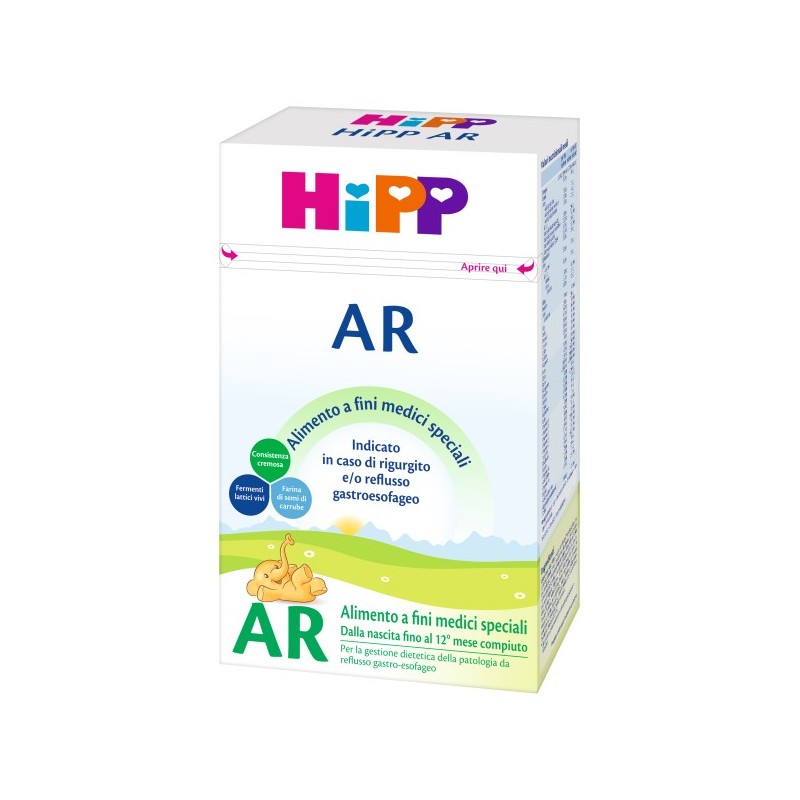 Hipp Ar Latte Antireflusso Con Metafolina 500 G - Latte in polvere e liquido per neonati - 983275114 - Hipp - € 36,72