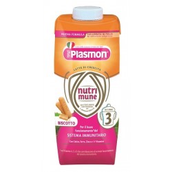 Plasmon Nutri-mune 3 Biscotto Liquido 18 X 500 Ml - Latte in polvere e liquido per neonati - 970539641 - Plasmon - € 25,00
