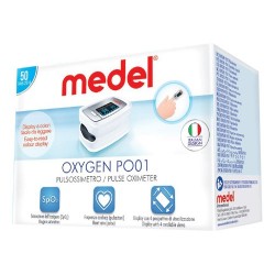 Medel Oxygen PO01 Pulsossimetro Con Display A Colori 1 Pezzo - Pulsossimetri - 971242565 - Medel - € 24,91