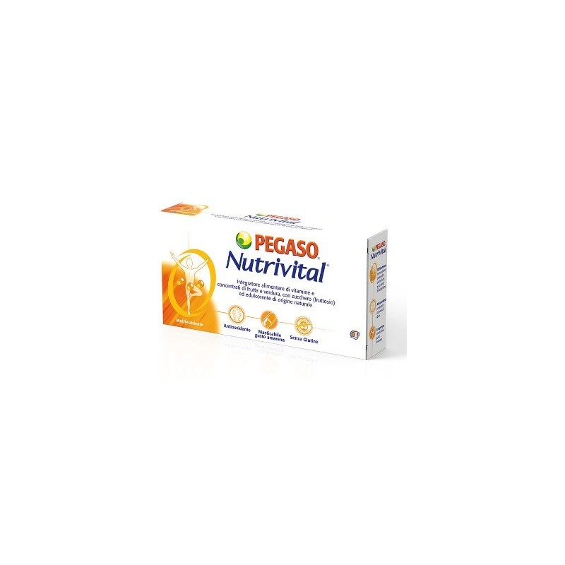 Schwabe Pharma Italia Nutrivital 30 Compresse Masticabili - Vitamine e sali minerali - 902877568 - Schwabe Pharma Italia - € ...