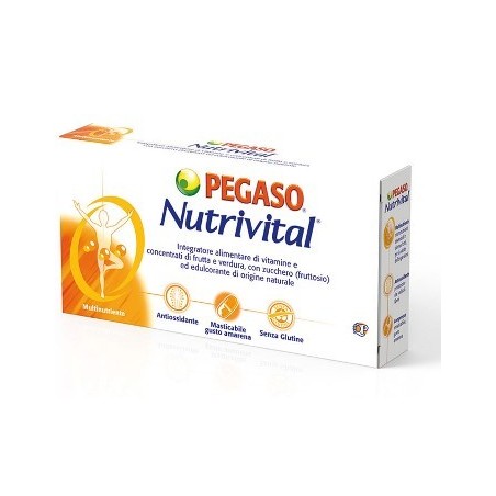 Schwabe Pharma Italia Nutrivital 30 Compresse Masticabili - Vitamine e sali minerali - 902877568 - Schwabe Pharma Italia - € ...