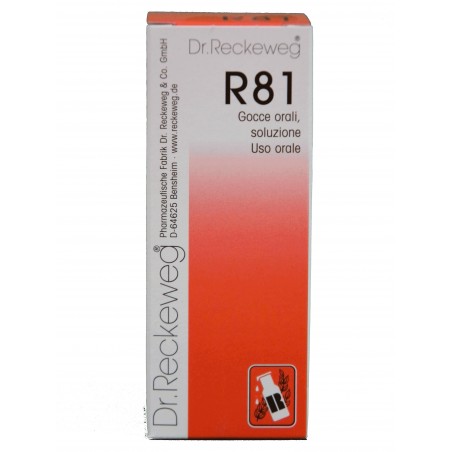 RECKEWEG R81 GOCCE 50 ML Dr. Reckeweg & Co. Gmbh - 1 RECKEWEG R81 GOCCE 50 ML Dr. Reckeweg & Co. Gmbh - 1