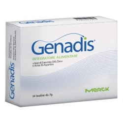 Merck Serono Genadis 14 Bustine - Integratori per apparato uro-genitale e ginecologico - 931385165 - Merck Serono - € 47,20