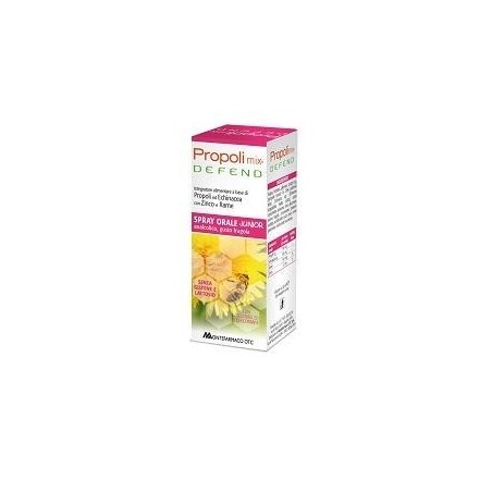 PROPOLIMIX DEFEND SPRAY ORALE JUNIOR ANALCOLICO 30 ML GUSTOFRAGOLA - 1 PROPOLIMIX DEFEND SPRAY ORALE JUNIOR ANALCOLICO 30 ML GUSTOFRAGOLA - 1