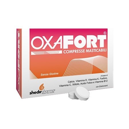 Shedir Pharma Unipersonale Oxafort Blister 48 Compresse Masticabili In Astuccio 72 G - Integratori per dolori e infiammazioni...