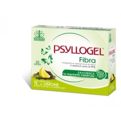 Psyllogel Fibra Te Limone Favorire Regolarità Intestinale 20 Bustine - Integratori per regolarità intestinale e stitichezza -...