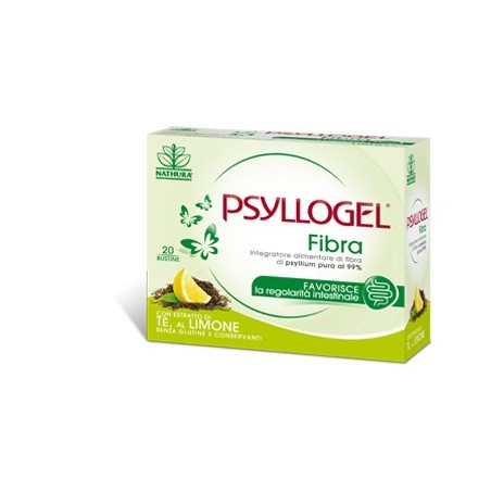 Psyllogel Fibra Te Limone Favorire Regolarità Intestinale 20 Bustine - Integratori per regolarità intestinale e stitichezza -...