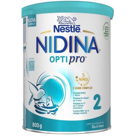 NIDINA 2 OPTIPRO POLVERE 800 G - 1 NIDINA 2 OPTIPRO POLVERE 800 G - 1