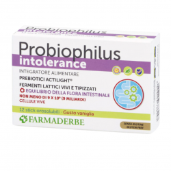 Farmaderbe Probiophilus Intollerance 12 Stick Pack Farmaderbe - 1