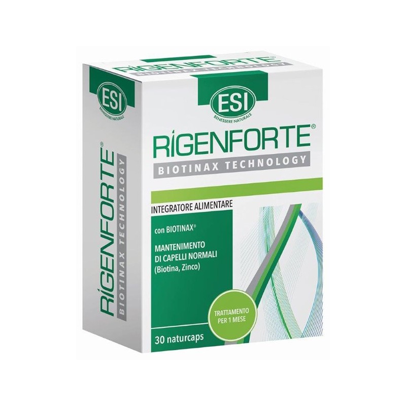 Esi Rigenforte Retard Integratore Per Capelli 30 Naturcaps - Integratori per pelle, capelli e unghie - 925757698 - Esi - € 14,63