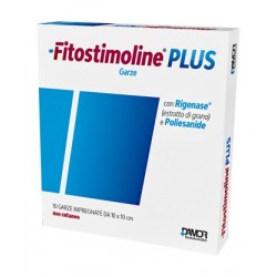Fitostimoline Plus Garze Medicate 10 X 10 Cm - 10 Pezzi - Medicazioni - 980254508 - Fitostimoline
