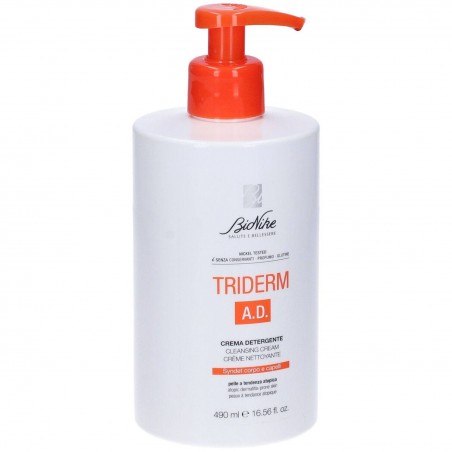 Bionike Triderm AD Crema Detergente Pelle Atopica 490 ml BioNike - 1 Bionike Triderm AD Crema Detergente Pelle Atopica 490 ml BioNike - 1