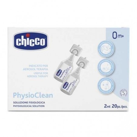 Chicco Soluzione Salina Isotonica Physioclean 20 Pezzi Da 2 Ml Chicco - 1 Chicco Soluzione Salina Isotonica Physioclean 20 Pezzi Da 2 Ml Chicco - 1