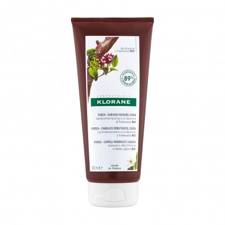 Klorane Chinina Balsamo Fortificante Districante 200ml Klorane - 1 Klorane Chinina Balsamo Fortificante Districante 200ml Klorane - 1