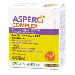 Asper Ci Complex 20 Stick Pack Effervescenti 4,4 G Farmaderbe - 1