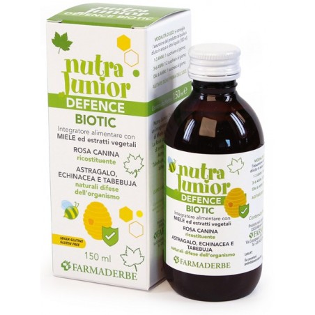 Nutra Junior Defence Biotic 150 Ml Farmaderbe - 1 Nutra Junior Defence Biotic 150 Ml Farmaderbe - 1