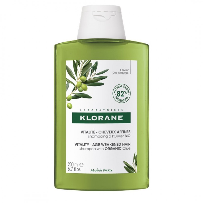 Klorane Shampoo Ulivo Contro L'invecchiamento Del Capello 200 Ml Klorane - 1