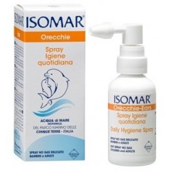 Isomar Orecchie Acqua Di Mare Spray Per Irrigazione Dell'Orecchio 50 Ml - Igiene del bambino - 921732879 - Isomar - € 8,20