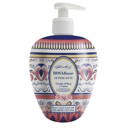 Gandini Sapone Liquido Faenza Rosa 500 Ml Coswell - 1 Gandini Sapone Liquido Faenza Rosa 500 Ml Coswell - 1